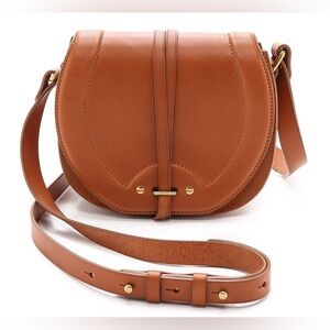 Jerome Dreyfuss Victor Tan Saddle Crossbody Bag